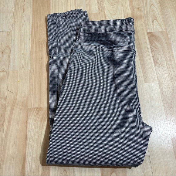 We The Free Free People Houndstooth Womens Skinny Black/White Pants Size 30 - Picture 7 of 7